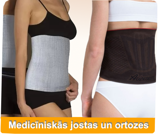 Jostas. ortozes un bandažas